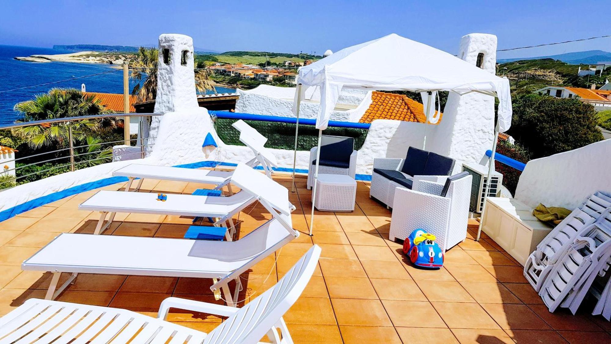 Villa Manuela Sul Mare 사르치투 쿠글리에리 외부 사진